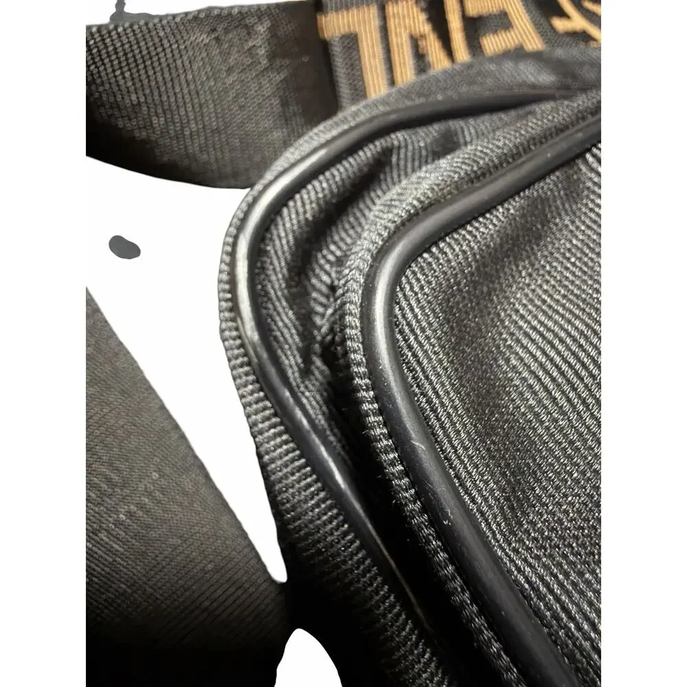 Fendi Messenger Bag AUTHENTIC Black Shoulder Crossbody Nylon EXCELLENT Condit